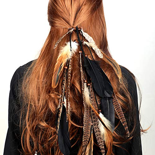 Mwoot MW-SH180 2Pcs Feather Hair Clip-In Extensions thumb #3