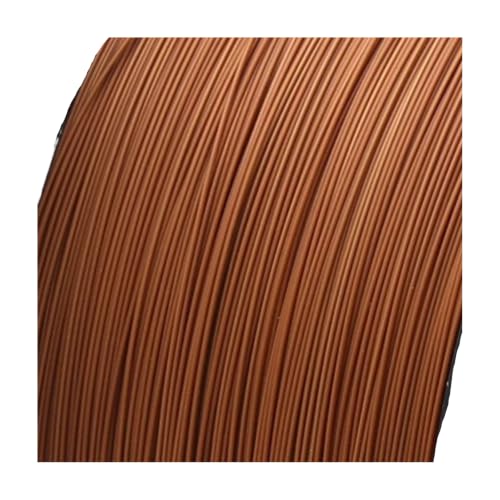 Cable de cobre UL1423 de 26AWG con aislamiento de PTFE marrón en rollo de 5 metros