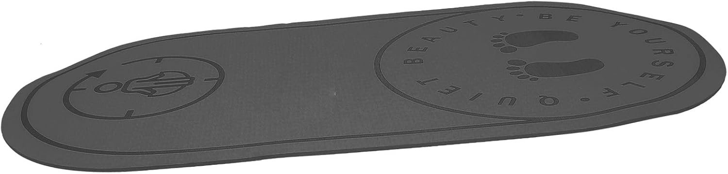 Jump Rope Mat Non- Tpe Noise Reduction Pad for Indoor Fitness Shock-absorbing Exercise Mat for Skipping Yoga and Lightweight and Design