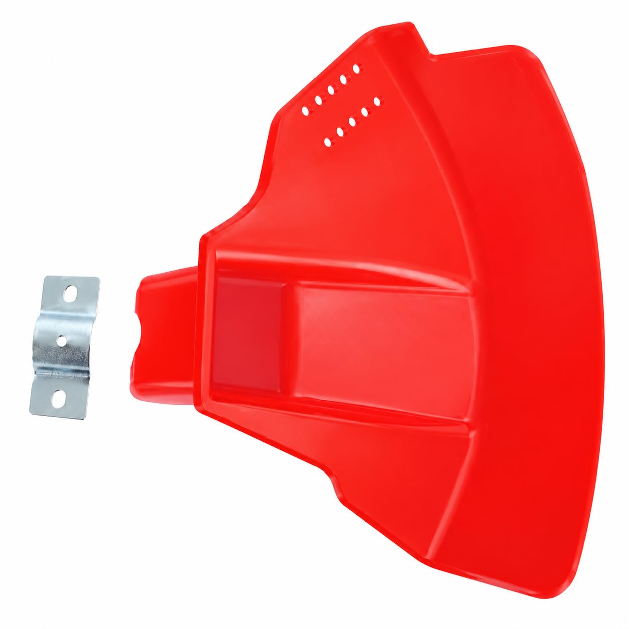 Pare-Débris Débroussailleuse pour Echo SRM-3610 2012–2026,Protection Large Collier Métal Déflecteur d’Herbe Et Pierres Coupe-Bordures,Medium Protective Debris Shield
