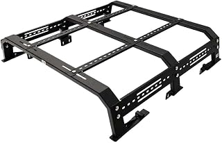 Barra antivuelco Ajustable Universal de Aluminio Overland, portaequipajes de Acero for Caja de camioneta, Escalera, portaequipajes for camioneta