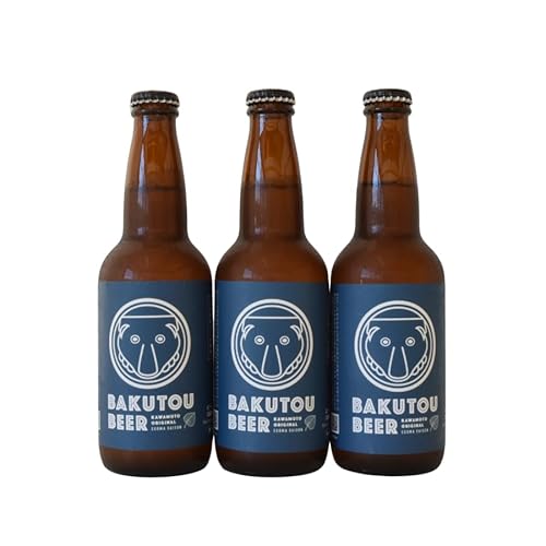 島根県川本町[クラフトビール]えごまビール ( BAKUTOU BEER )350ml× 3本セット