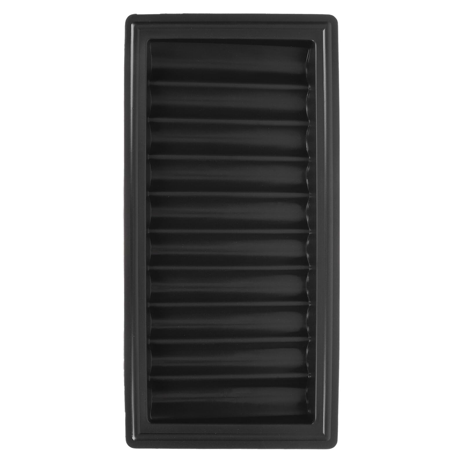 BESPORTBLE Conteneur Organise 500 Jetons pour Plastique Noir Solide Jetons de Poker Base Plate Facile à Ranger pour Parties de Poker et Jeux