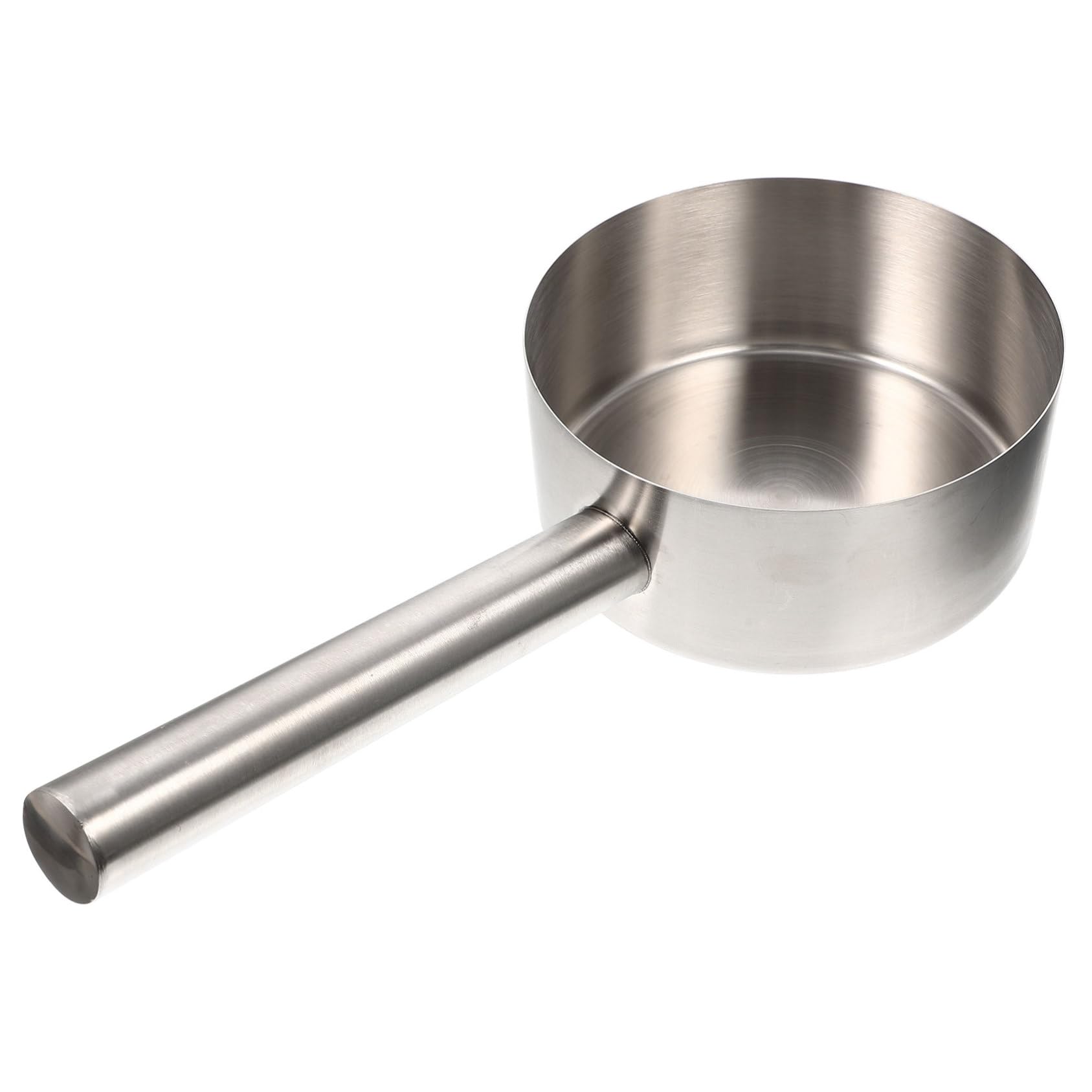 TOYANDONA Cucharón de Acero Inoxidable Engrosado Mango Largo, Diseño Ergonómico para Cocina y Comedores, Adecuado para Servir Agua y Sopas en Casas