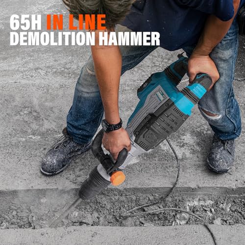 Berserker 1700W SDS-Max Jack Hammer