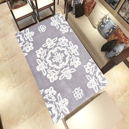 Alfombrilla de pie extra larga 70 x 210 cm lavable con diseño antideslizante premium 3