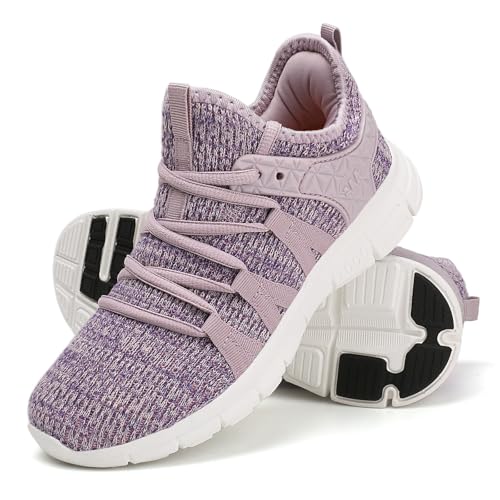 Image of INZCOU Running Shoes Lightweight Tennis Shoes Non Slip Gym Workout Shoes Breathable Mesh Walking Sneakers
