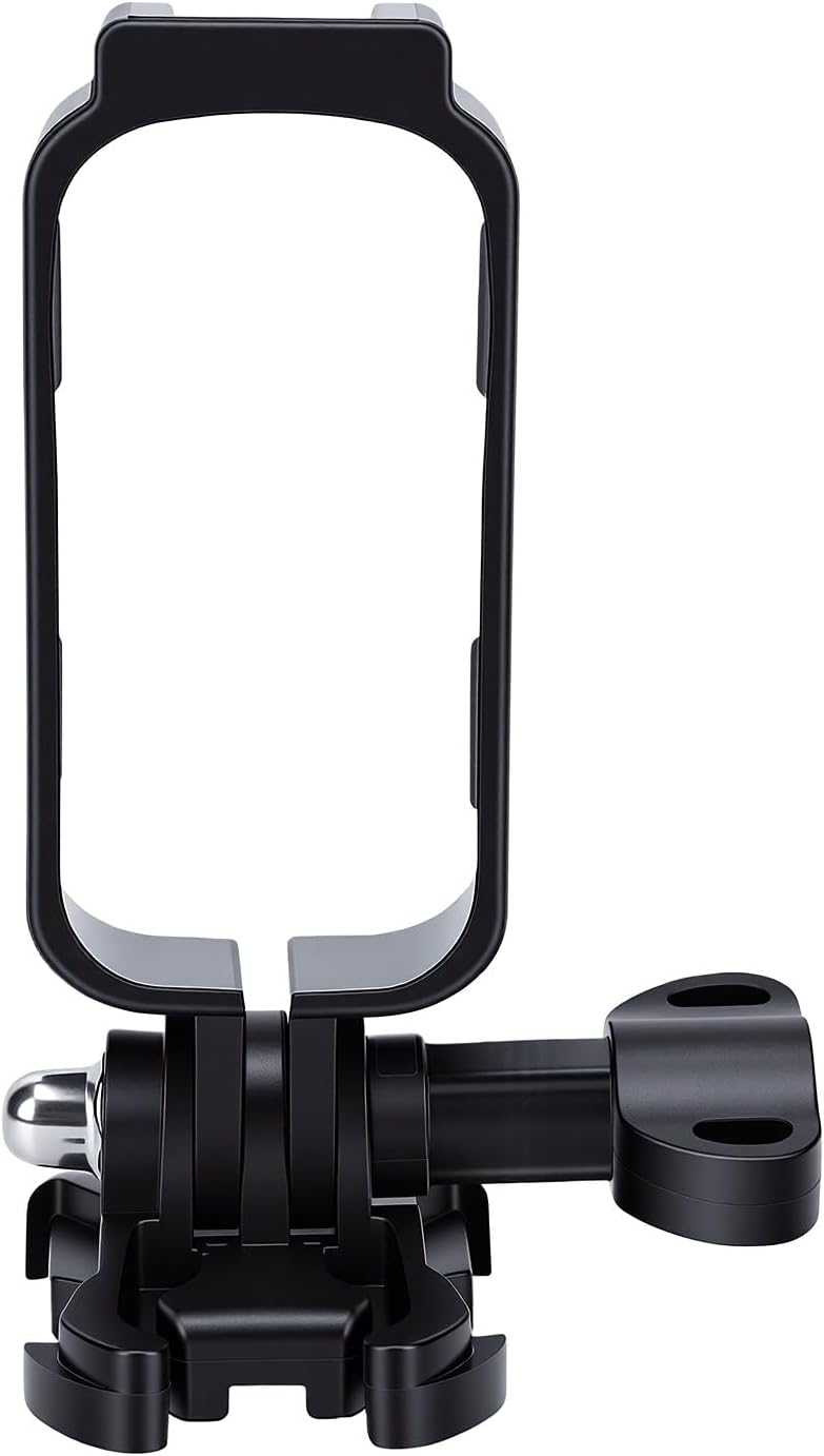 Bewinner Protective Frame for, Lightweight Camera Vertical Mount Expansion Frame with Dual Claws & Cold Shoe Mount, Drop Protection