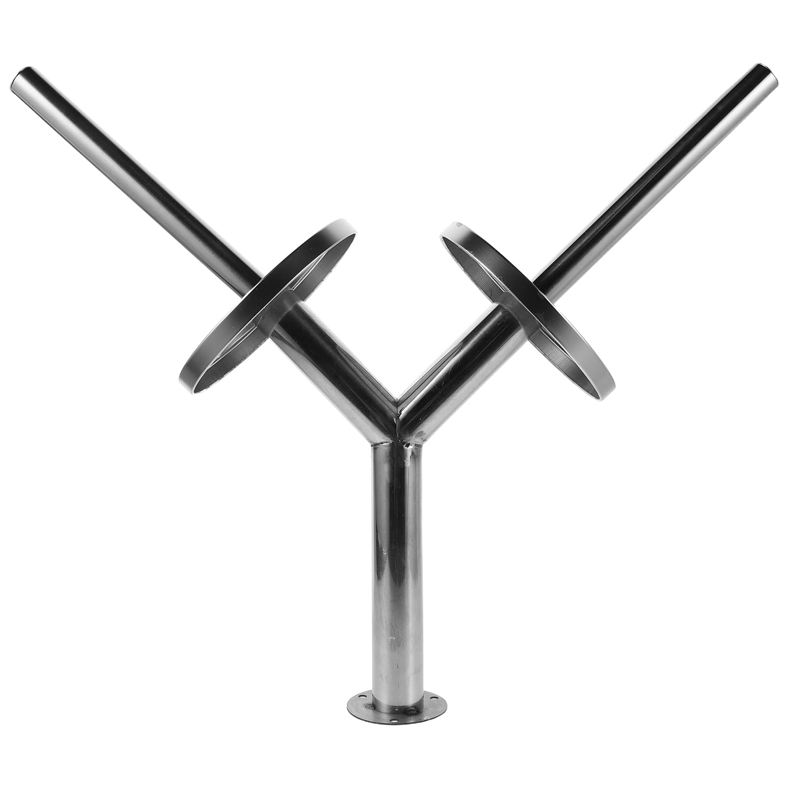 SOIMISS Soporte de Bolsas de Supermercado en Rollo de Acero Inoxidable | Plata, Estructura Robusta y Diseño Práctico, para Tienda de Comestibles y Supermercado