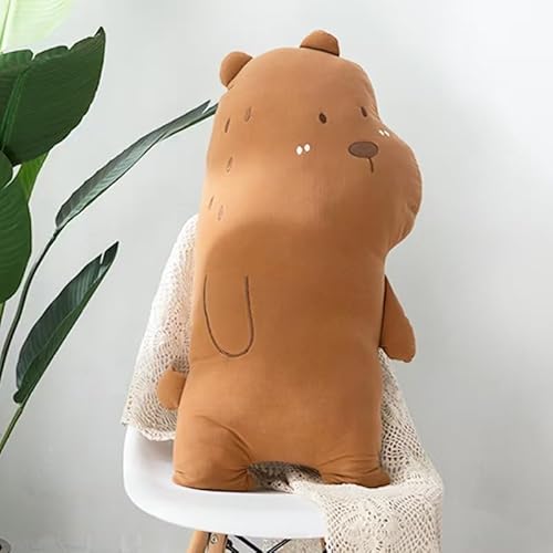 ZLBYXLU抱き枕 ぬいぐるみ クッション アイスシルク 接触冷感 抱き枕 柔らかい ふわふわ リラックス お昼寝 ひんやり 涼しい クール 可愛い 動物 アニマル クジラ 子供用 大人用 学生用 洗える プレゼント ギフト インテリア-写真色 フリーサ