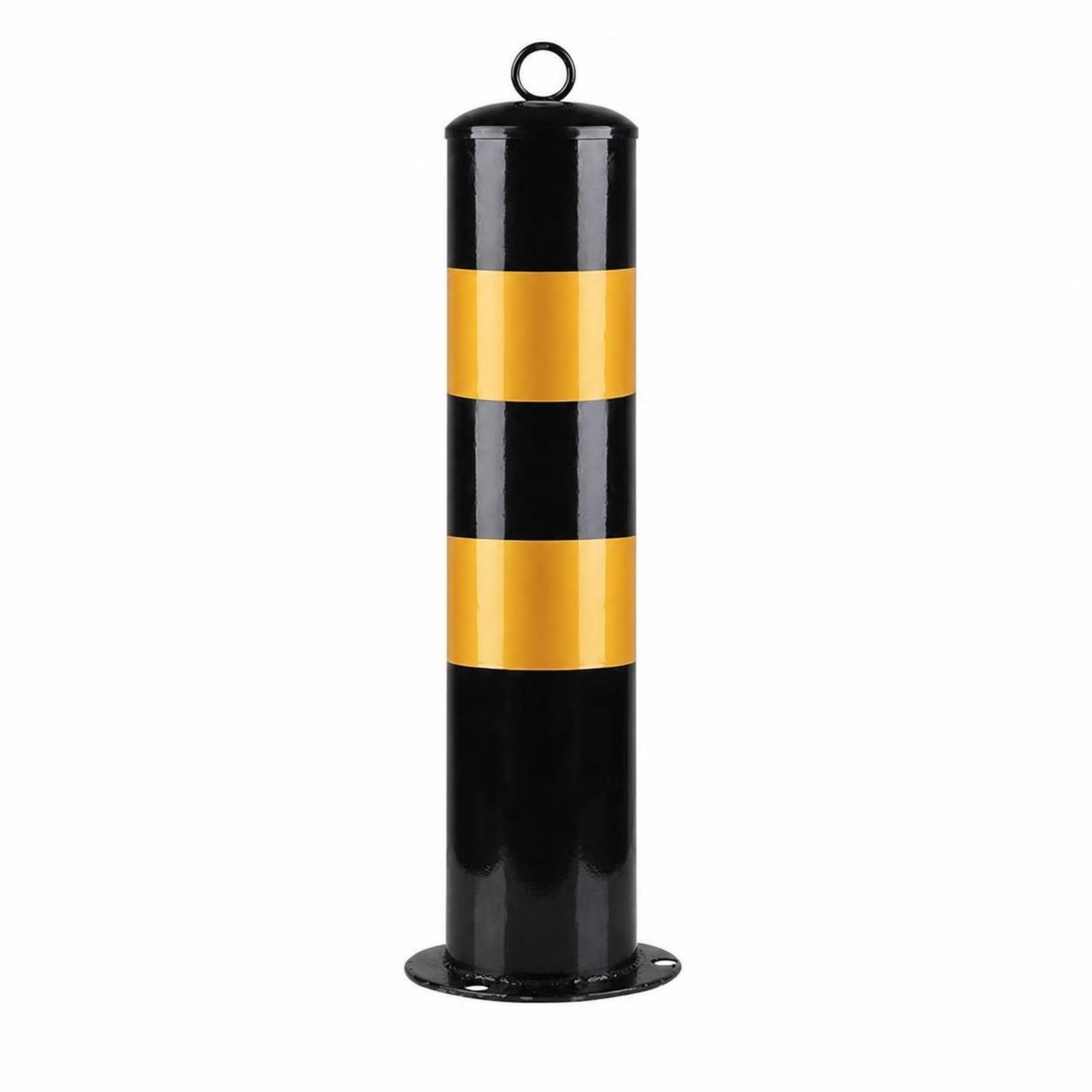 Borne Sécurité Autoportante Sécurisé, Modèle Fixe Renforcé, Acier, Hauteur 50 Cm, Épaisseur 0,8 Mm, avec Vis, 50 Cm