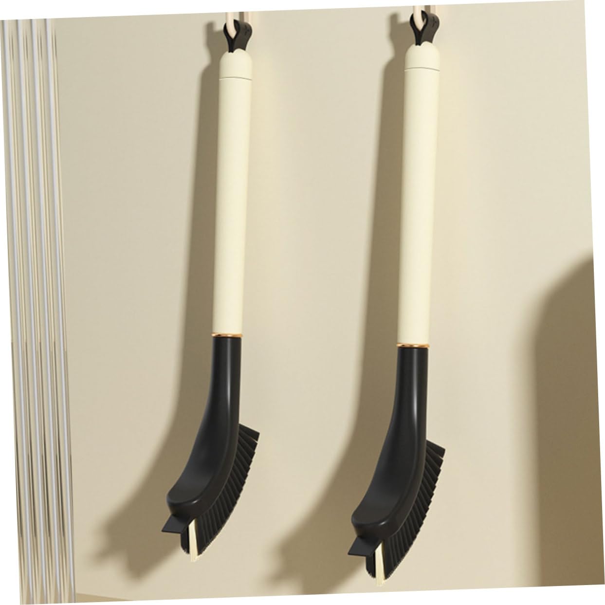 GRIRIW 2 Pack Crevice Cleaning Brush Window Groove Cleaner Multi-Function Brush for Household Cleaning