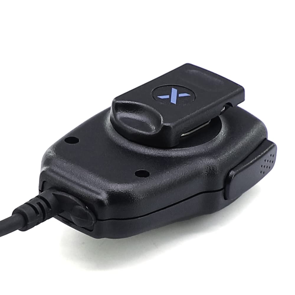 Micrófono PTT de repuesto para Yaesu Vertex Standard Horizon Radio FT-270R FTA-550 VX-6 VX-6R VX-7R VX-170 HX40 HX210 HX290 HX370S HX380 HX400 HX850 HX851 HX870 HX890 Walkie Talki. es decir,