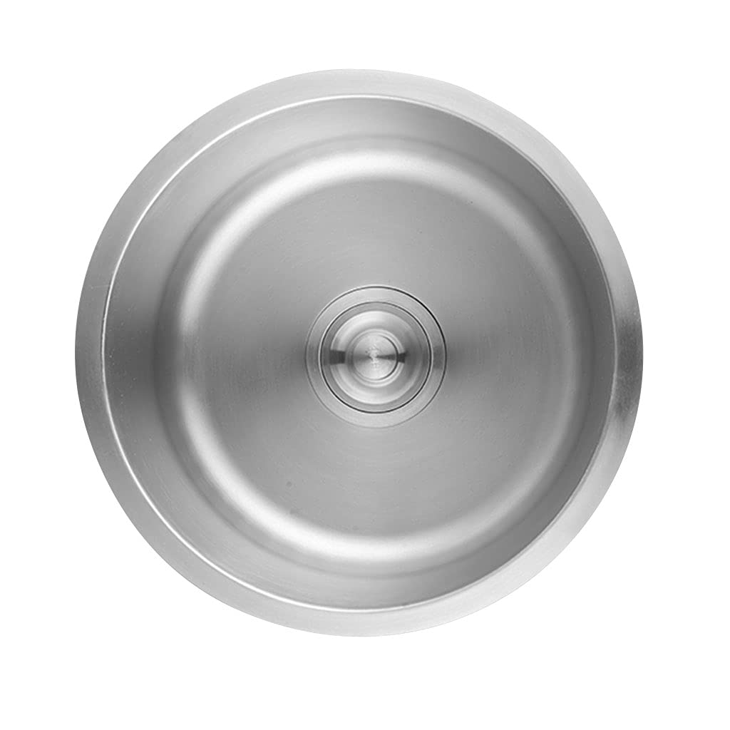 Buy Stainless Steel Bar Sink Single Small Utility Sink Round Under