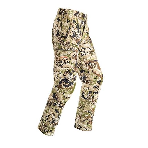 Sitka Men's Ascent Softshell Articulated Hunting Pant, Optifade Subalpine, 36T