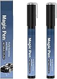2Pcs Magic Car Scratch Remover Pen, 2026 New Car Paint Repair Pen, Portable Auto Scratch Remover for Garage and Home Use, Universal Car Touch Up Pen for Drivers