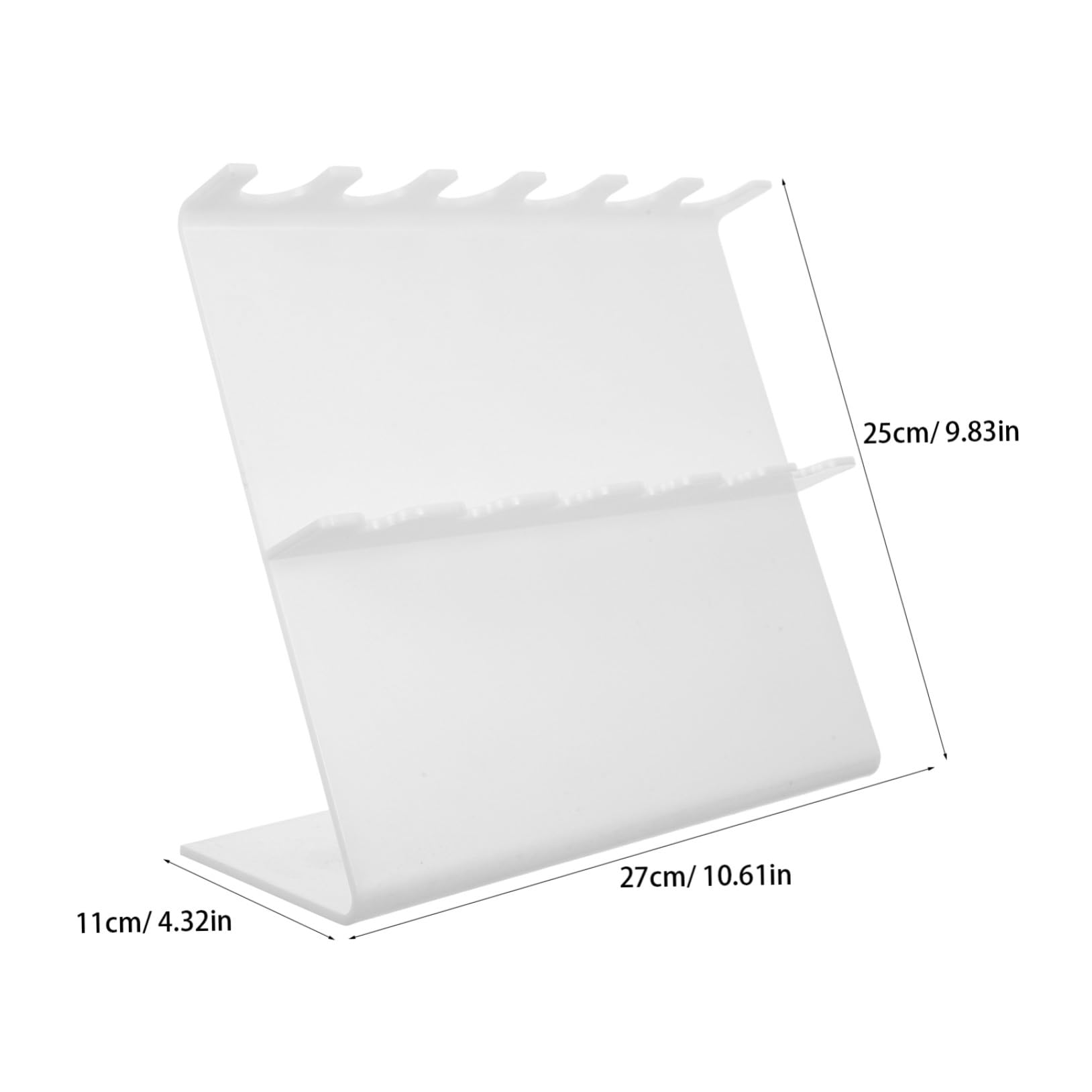 PRETYZOOM Porte-pipettes et Facile D'entretien pour Laboratoire en Plastique Blanc, Support de Z Stable pour Usage en Environnement de Laboratoire
