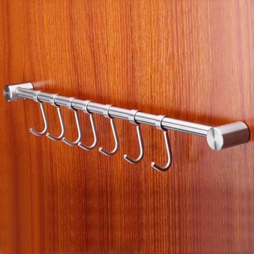 Perchero de pared de acero inoxidable fácil de usar sin óxido 7