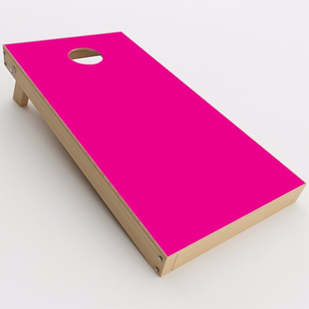 itsaskin Skin Decal Vinyl Wrap for Cornhole Game Board Bag Toss (2xpcs.) / Hot Pink