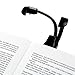 WITHit Clip On Duo Reading Light â€“ Black â€“ Dual Head LED Reading Light with Clip for Books and eBooks - Reduced Glare, Portable, Lightweight Bookmark Light for Kids, Adults