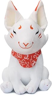 SixthLeafClover Sumi Kitsune Fox 13", Lucky Dragon and Friends, Cute Soft Stuffed Plush Toy Animal, Adorable Gift