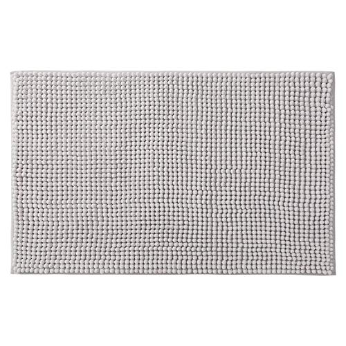 Mikrofibra szenila mata łazienkowa wchłaniająca wodę antypoślizgowy dywanik łazienkowy dywan do salonu mata podłogowa dla dzieci -L, 400 mm x 600 mm