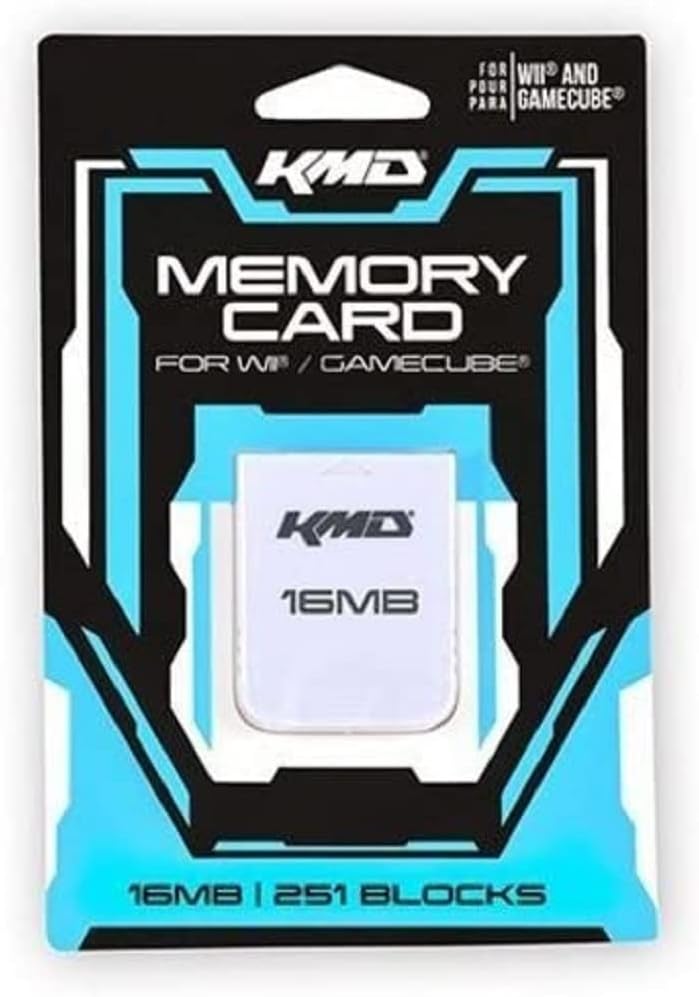 KMD Wii/Gamecube Komodo Memory Card 16MB 251 Blocks