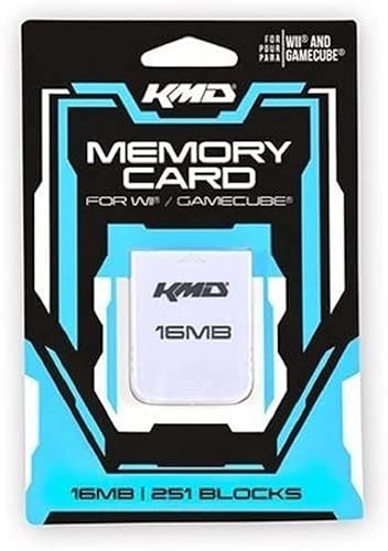 KMD WiiGamecube Komodo Memory Card 16MB 251 Blocks