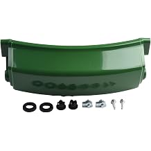 Tractor Front Bumper and Upper Hood Kit for John-Deere LT133 LT155 LT166 LT150 LT160 LT170 LT180 LT190, Replacement Part AM128998, Plastic Lawn Mower Accessory