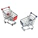Produktbild Deko Einkaufswagen Metall Mini 15x9,5x14cm, farblich Sortiert