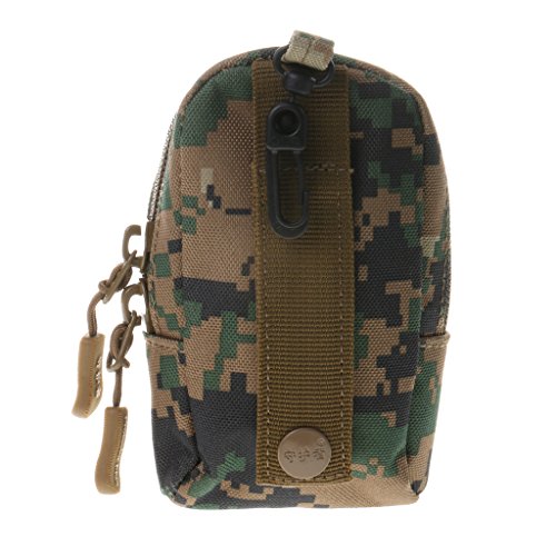 Homyl Molle System Tactical Outdoor Military Medical Primeiros Socorros Bolsa Bolsa - Selva Camo