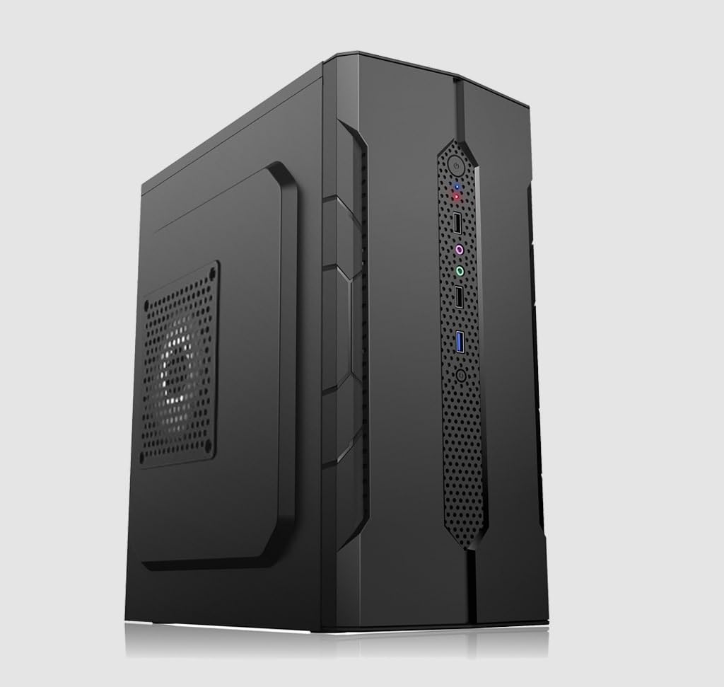Onlix Desktop PC, Core i5-3470, 8GB RAM, 512GB SSD, Windows 10, with Wi-Fi Dongle, Black-image-14