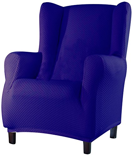 Funda elástica para sillón Eysa color morado lavable y adaptable 2