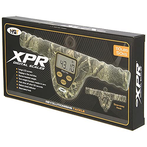 NGT Camo Digital T-Bar Fishing Scales – 110lb/50kg Carp Weighing Scale with LCD Display, Tare & Tape Measure - Ideal for all Anglers - Image 6