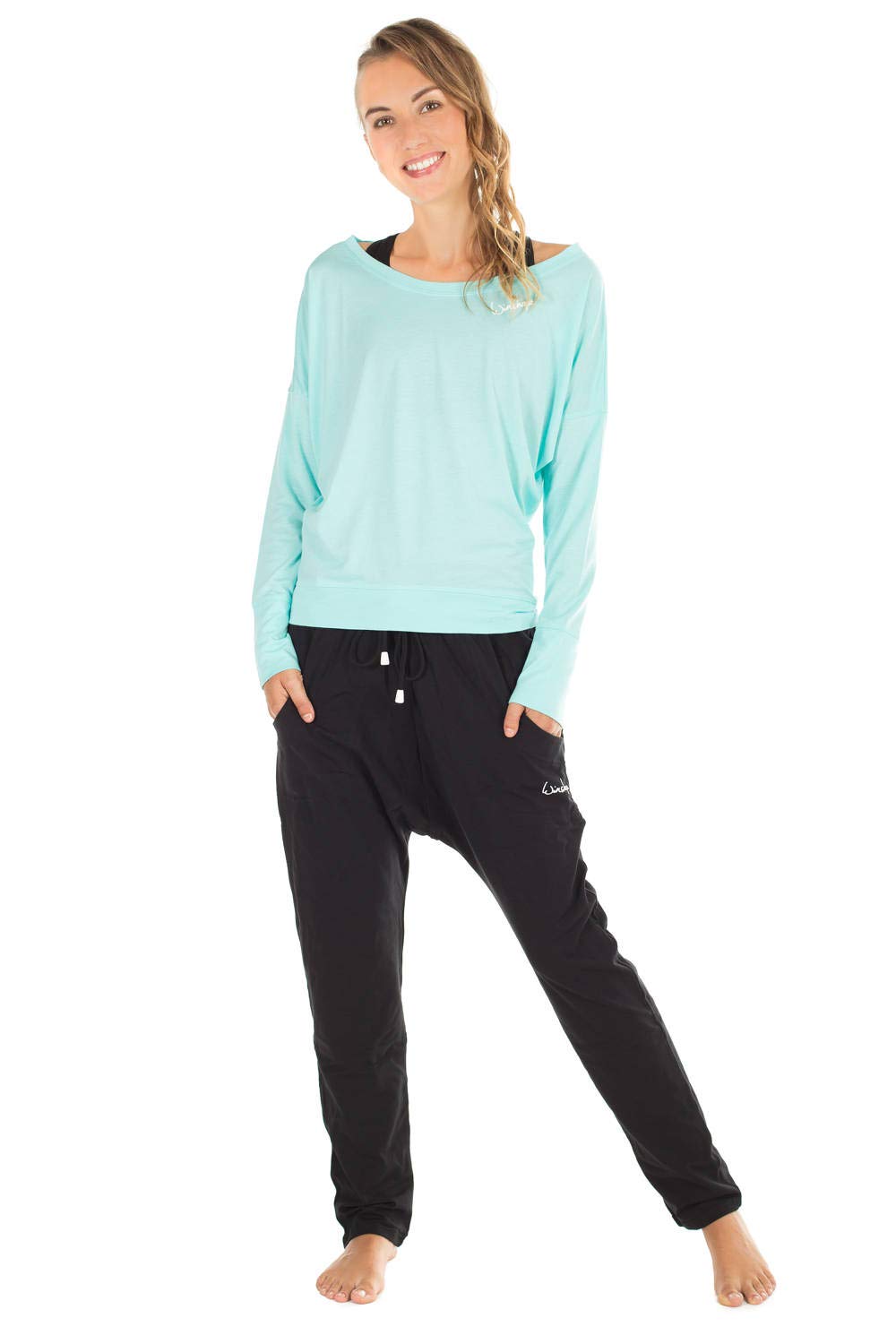 WINSHAPE Unisex 4pocket Pants Wh13 Damen Trainingshose Dance Yoga Pilates Freizeit Sport - Pantalon de survêtement - Léger - Femme