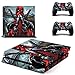 FENGLING Film X-Men Deadpool Ps4 Autocollant de Peau pour Console Playstation 4 et 2 Skins de contrôleur Ps4 Autocollants Vinyle