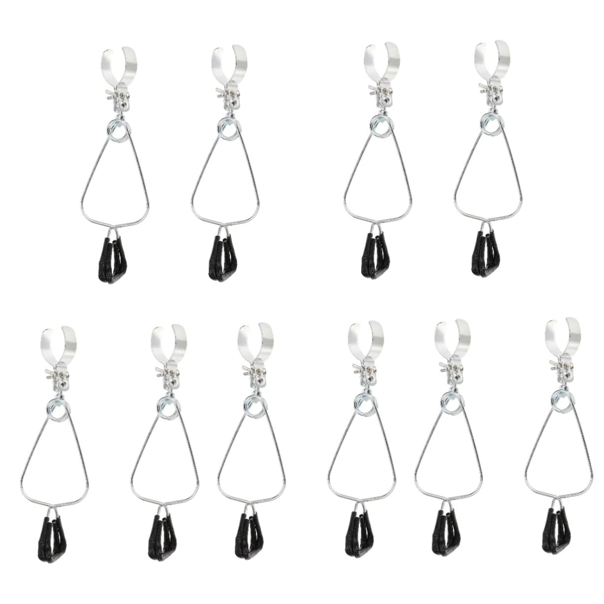 BESPORTBLE 10pcs Adjustable Reptile Dome Clamp Lamp Holder for Heating Lights Lightweight and Portable Fixture Strong Bearing Capacity for Turtles and Other Reptiles