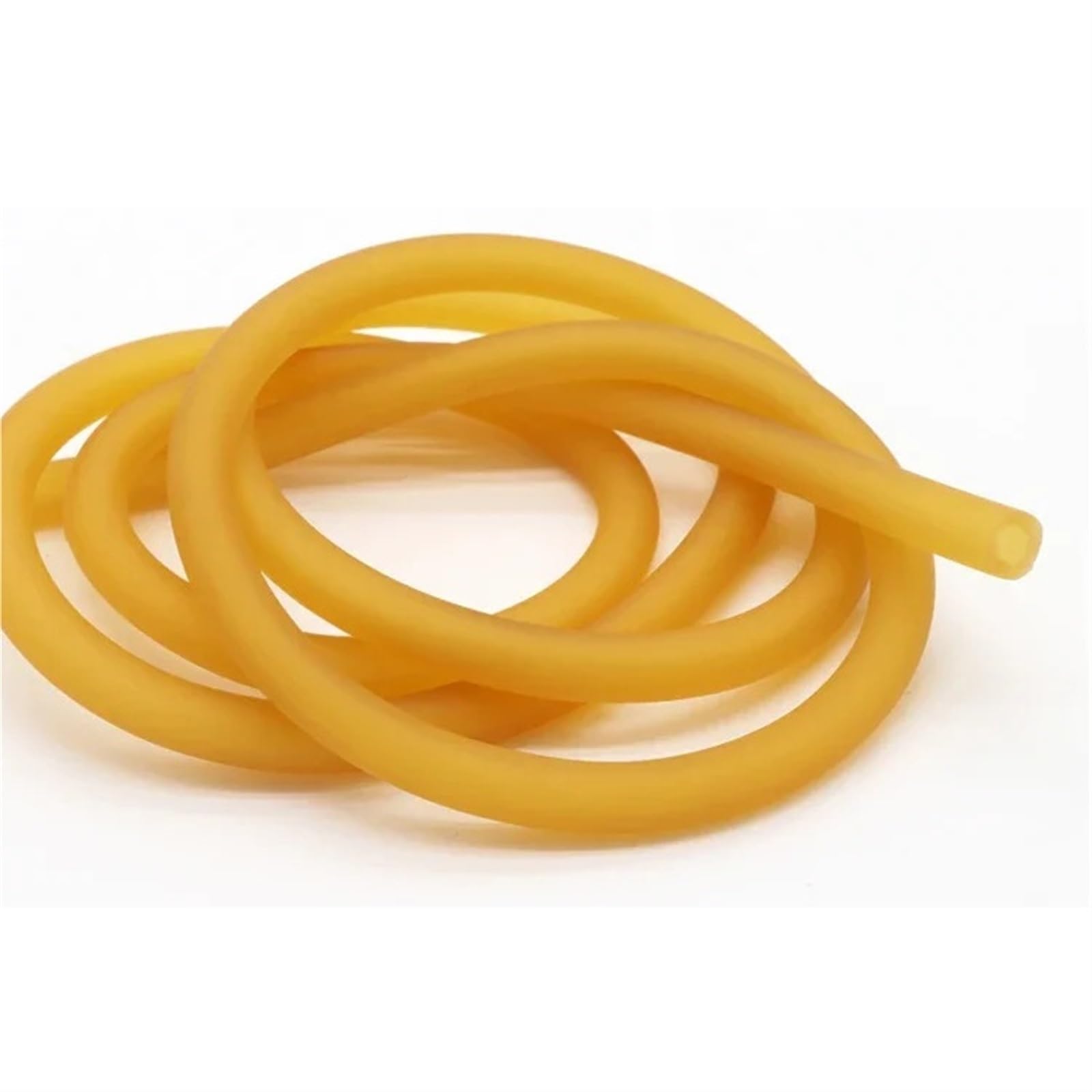 Hudfvioi 10Meters Rubber Tubing 1/10/30M Latex Rubber Hoses 1.6-9Mm Beige Elastic Tube Bands Yellow For Pump Transfer(,Id 2Mm X Od 5Mm)