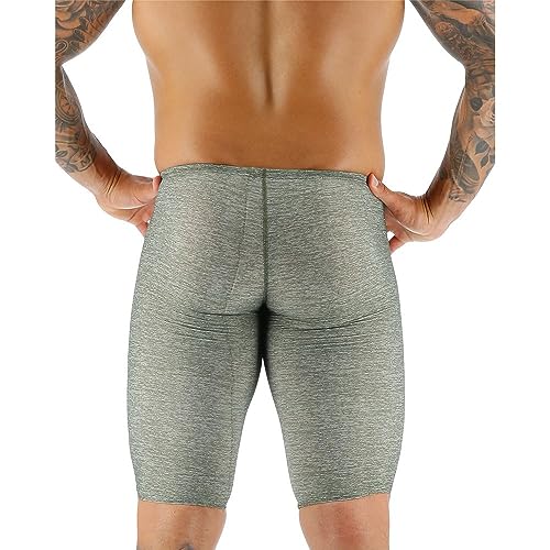 Image of TYR Men's Durafast One Jammer - Solid Training Athletic Swimsuit Briefs