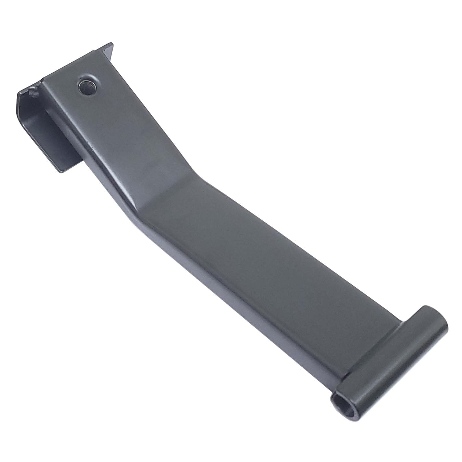 Cargo Tie-Downs Gurtwickler, schwarz pulverbeschichteter Karbonstahl, aufrollbare Flachbett-Anhängerwinde Gurte bis zu 10,2 cm breit für Anhänger, LKW, Lager, Docks, Vans (1)