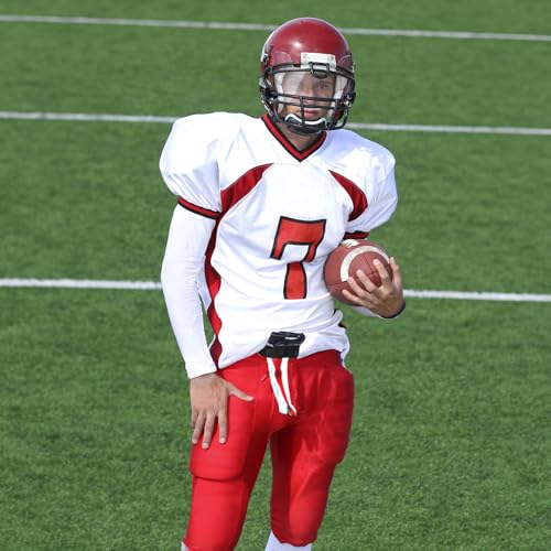 image for Lawei 2 Pack Football Visor for Helmet, Universal Football Helmet Face