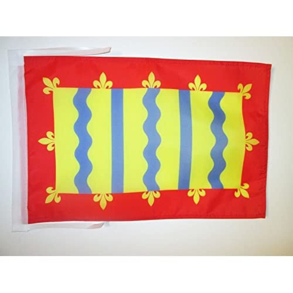 Iran Old Persia Flag 18'' x 12'' cords - Persian SMALL flags 30 x 45cm - Banner 18x12 in - AZ FLAG — view 820