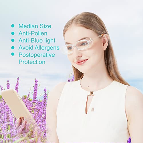 Image of Dry Eyes Relief Eyeglasses (Median Size White)