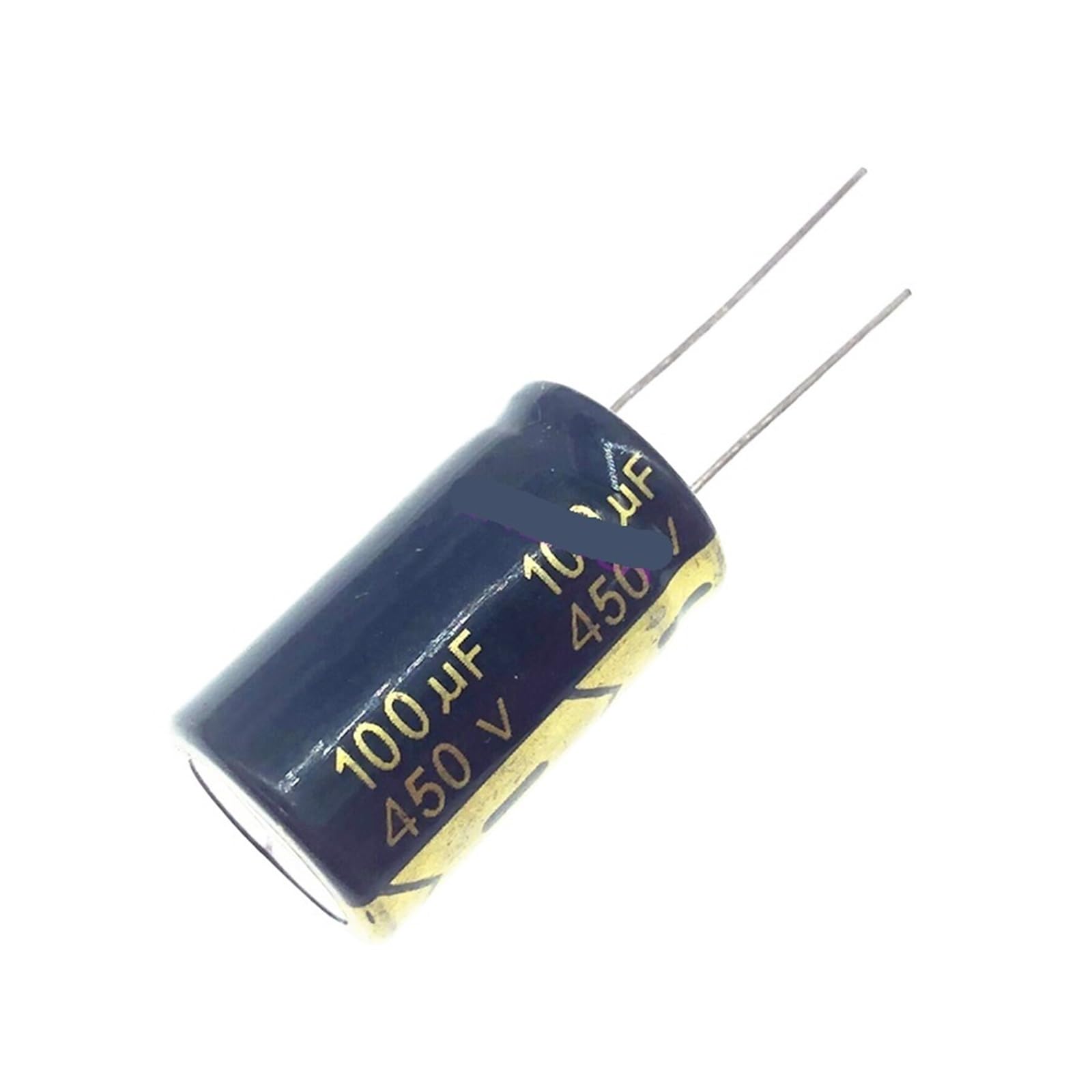 Condensateur 450V 100uF anti surtension en aluminium 18*30 pour circuit imprimé