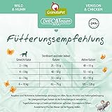 GranataPet DeliCatessen Wild & Huhn Adult, Trockenfutter für Katzen, schmackhaftes Katzenfutter, Alleinfuttermittel ohne Getreide & ohne Zuckerzusätze, 300 g