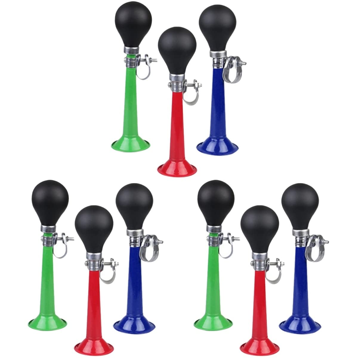 Mipcase Cloche De Trompette Buzzer Bipeur Scooter Klaxon De Vélo Rétro Clochette Sirène Sonnette De Vélo Professionnelle Sonnette De Vélos Classiques Fer Galvanisé