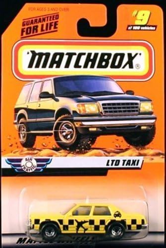Matchbox LTD Taxi Yellow Air Traffic Series 2 1999 - Vehículo básico fundido a presión (#9 de 100)