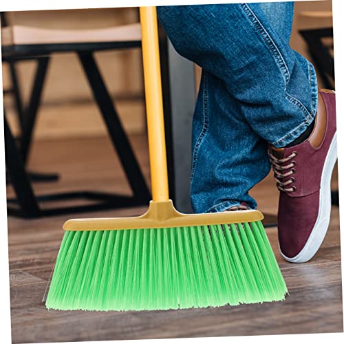 Anneome Broom Head Replacement Plastic Broom Accessories 12.6 Inch with Thick Bristles for Indoor Outdoor Floor Kitchen Cleaning