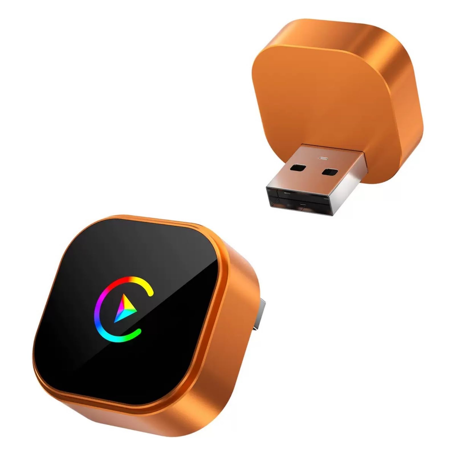 Intenso Wireless CarPlay Adapter for iPhone & Android Auto - 2026 UpgradeWired to Wireless Converter, Plug & Play, Zero Delay, Fast Auto-Reconnect, Stable Control, iOS 10+/Android 11+-image-40