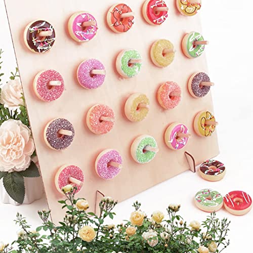 Présentoir à donuts en bois pour simplifier vos buffets - 4